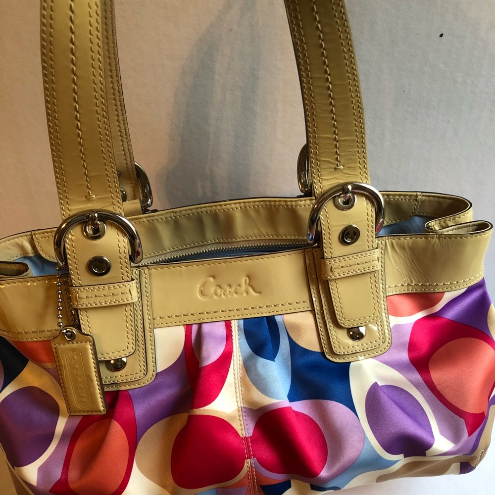 Coach hand bag